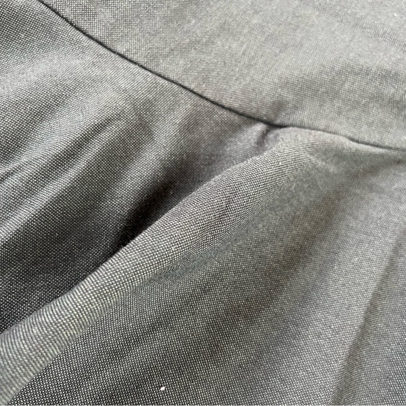 Banana Republic Asymmetric forest green sleeveless dress, size 4 - Picture 6 of 10